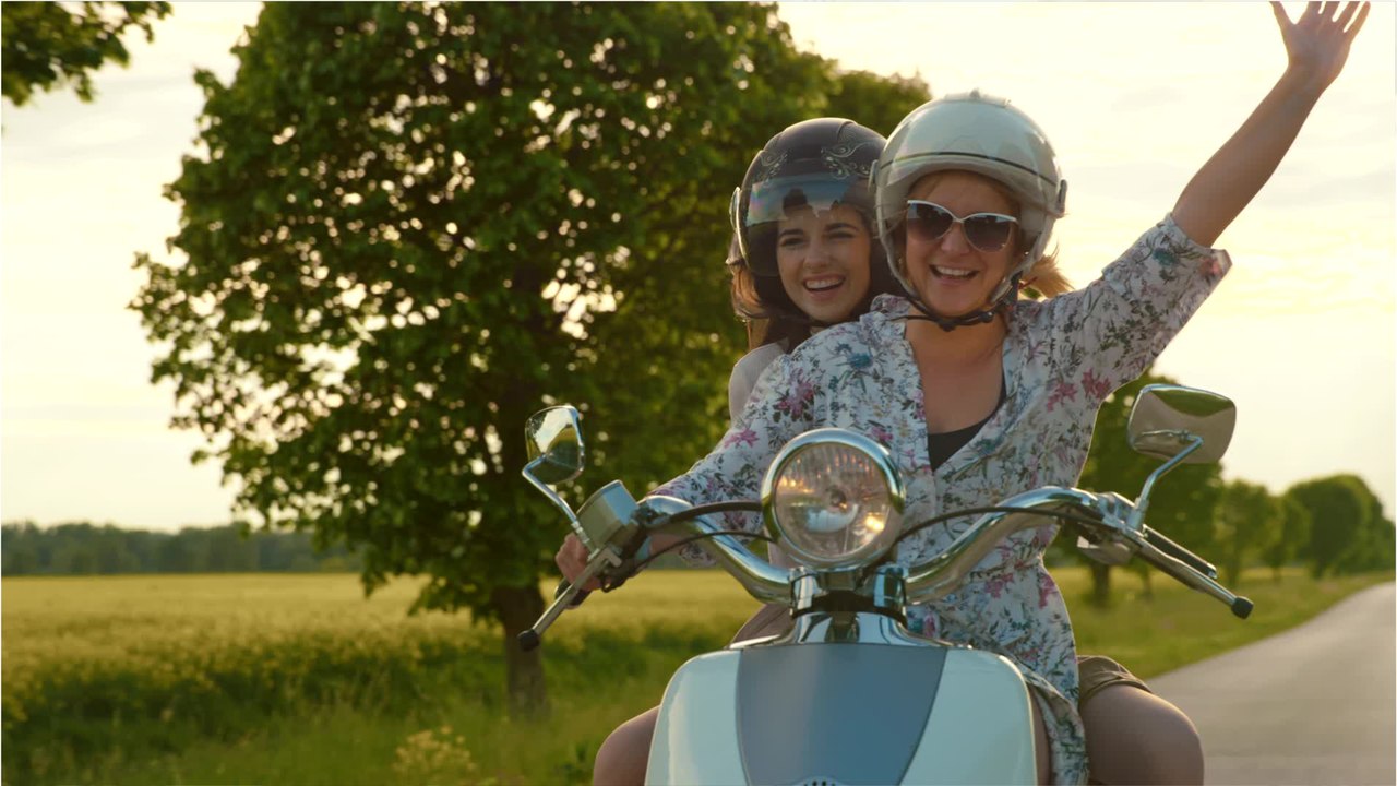 Auf motorroller & co. besser nie ohne schutzkleidung