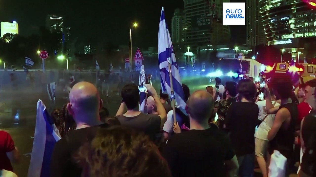 Tel Aviv: Demonstrierende stemmen sich weiter gegen israelische Regierung