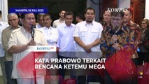 Kata Prabowo Subianto soal Rencana Pertemuannya dengan Megawati Soekarnoputri