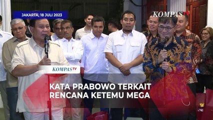 Download Video: Kata Prabowo Subianto soal Rencana Pertemuannya dengan Megawati Soekarnoputri