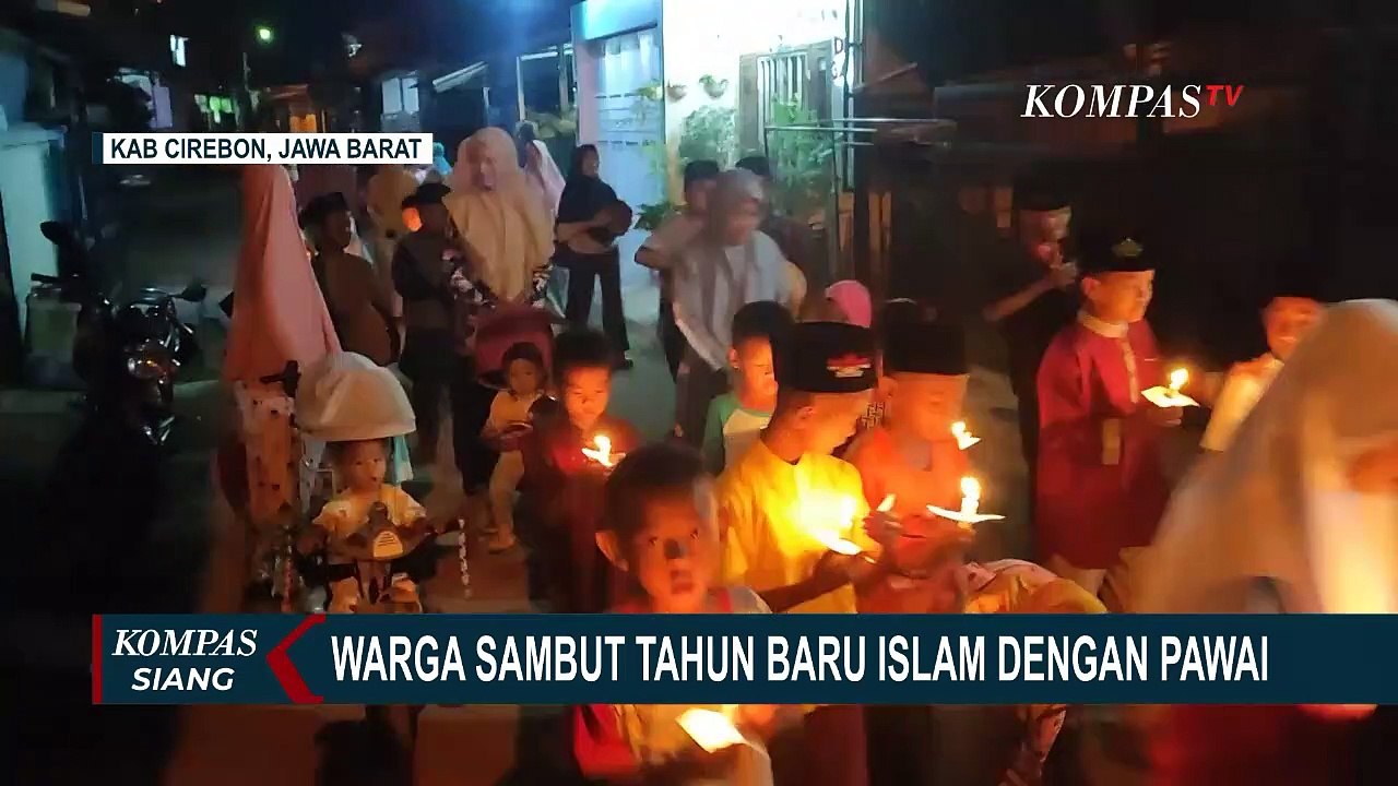 Warga di Berbagai Daerah Sambut Tahun Baru Islam 1445 H Dengan Pawai