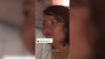 Sarhoş olduğu anlarda Atatürk heykeli ile dertleşen kadın: Atam valla çok yoruldum