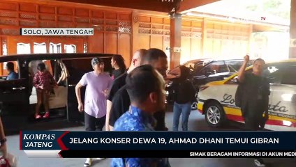 Jelang Konser Dewa 19, Ahmad Dhani Temui Gibran