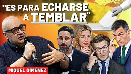 La terrible advertencia de Miquel Giménez si Sánchez repite mandato: “¡El 23-J nos jugamos España!”
