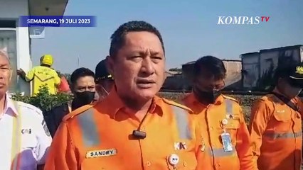 Download Video: KAI Soal Dugaan Truk Tersangkut Sebelum Tertabrak KA Brantas di Madukoro Semarang