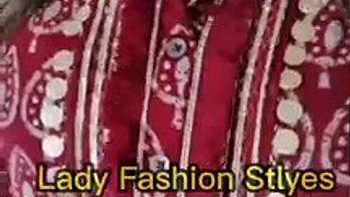 Sindhi Ajrk dress