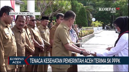 1.700 Lebih Tenaga Kesehatan Pemerintah Aceh Terima SK PPPK