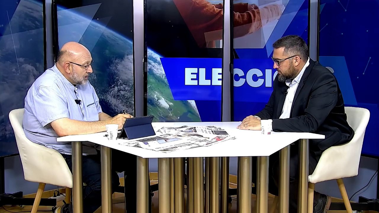 ELECCIONS 23J MARC LAMUÀ, candidat per Girona al Congrés de Diputats, pel PSC-PSOE, afirma que "el PSC és l’únic vot que val a Comarques Gironines per frenar l’extrema dreta"