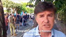 Jsw, la manifestazione a Piombino (di Luca Filippi)