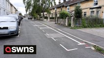 Residents 'baffled' by new parking lines - including curved space