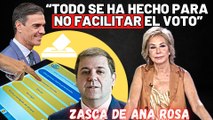 Ana Rosa reaparece en la recta final del 23-J y le sacude un zasca al presidente de Correos