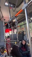 ¡Enternecedor! Perrito se sube al micro siguiendo a su dueña