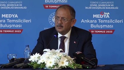 Bakan Özhaseki: "İstanbul dünyadaki en riskli 10 şehirden birisi"