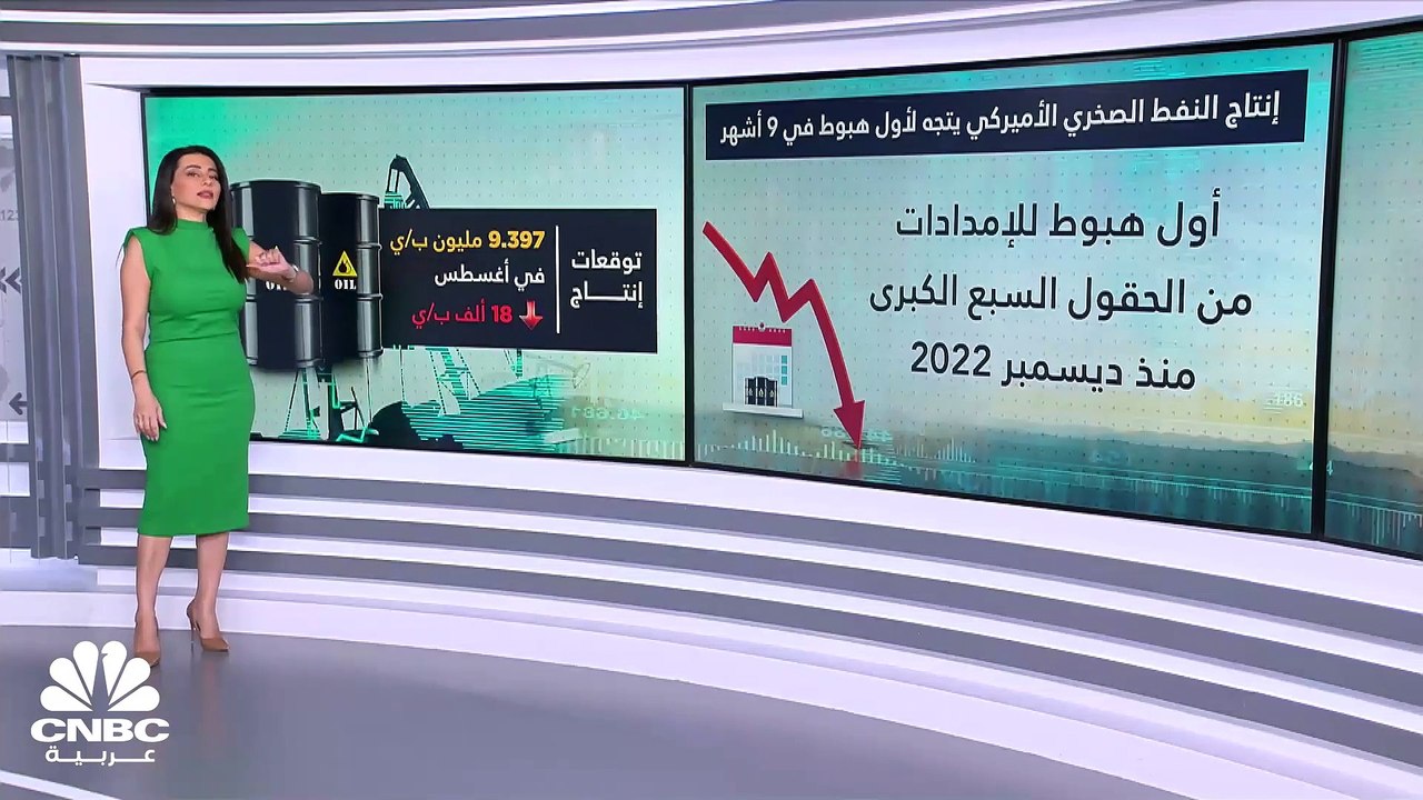 إمدادات النفط الصخري الأميركي تتجه لتسجيل أول ه...