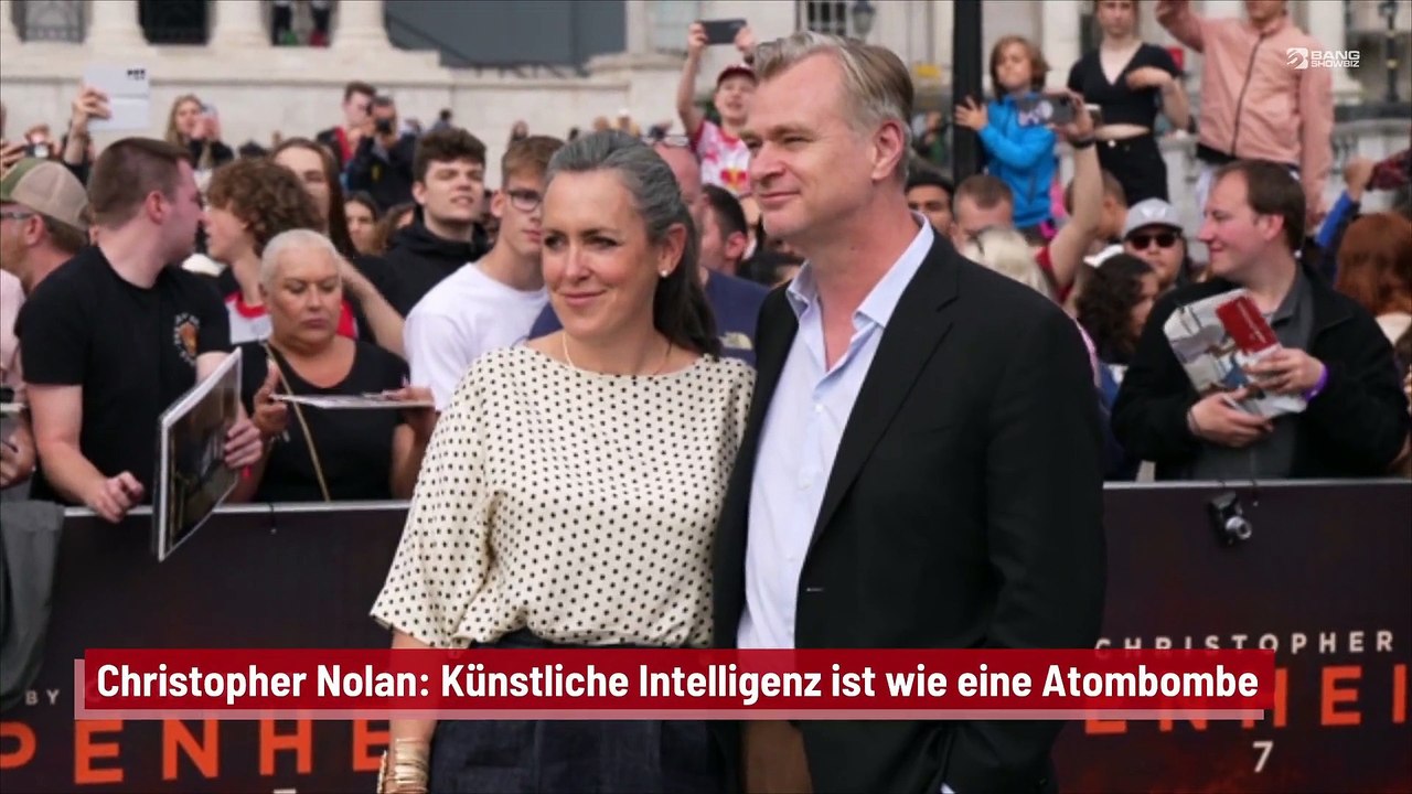 Christopher Nolan: Künstliche Intelligenz ist wie eine Atombombe