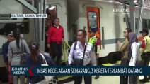 Dampak Kereta Api Tabrak Truk di Semarang, Sejumlah Kereta Api Terlambat Datang