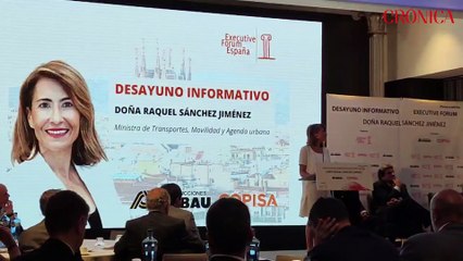 Raquel Sánchez reivindica las inversiones del Gobierno en Rodalies