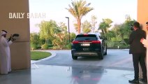 فيديو الرئيس التركي أردوغان يهدي أمير قطر سيارة Togg التركية المحلية