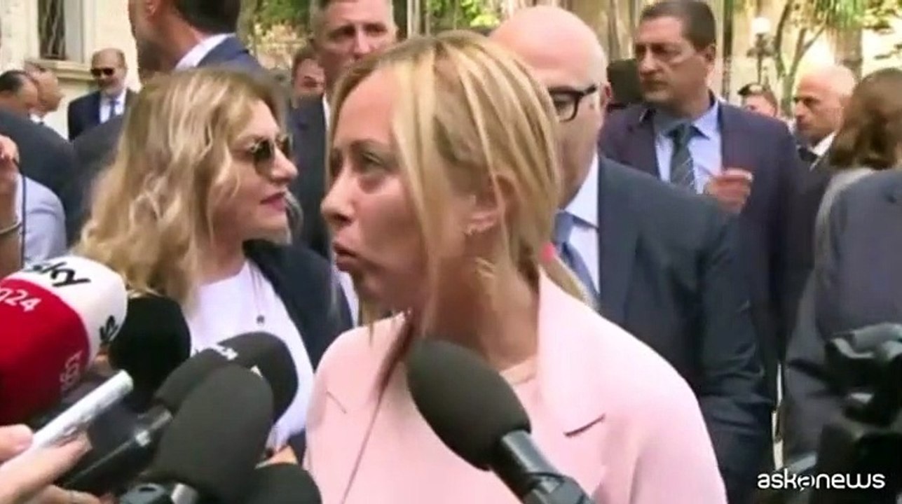 Meloni a Palermo: polemiche inventate fanno bene solo alla mafia