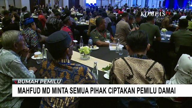 Minta Semua Pihak Ciptakan Pemilu Damai, Mahfud MD: Jangan Sampai Ditunda Sehari pun