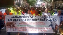 Manifestacióm de ganaderos