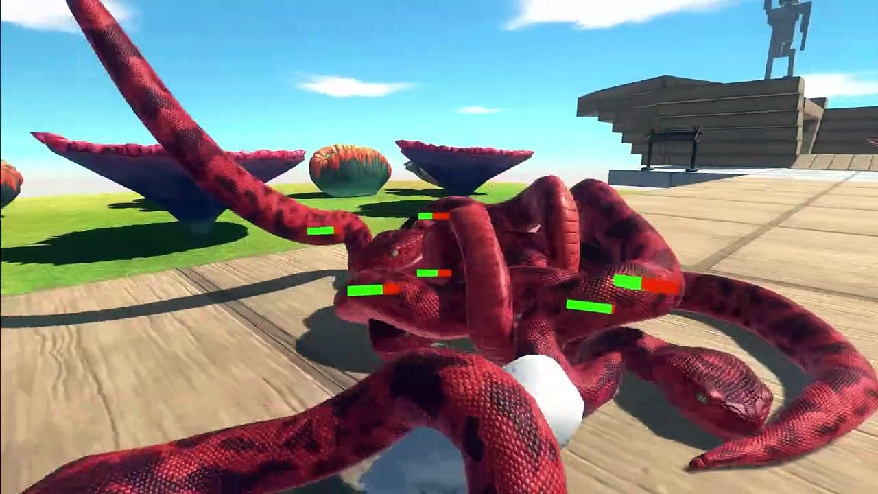 Mammals War - All Mammals VS Red Team - Animal Revolt Battle Simulator