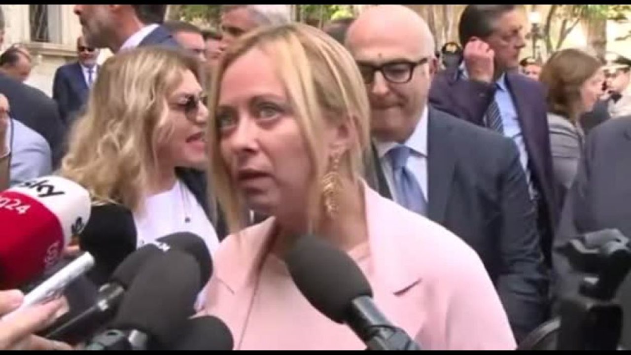 Meloni a Palermo: polemiche inventate fanno bene solo alla mafia