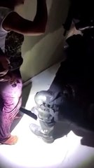 VÍDEO: Foragido entra em fosso sob piso falso e é encontrado em operação