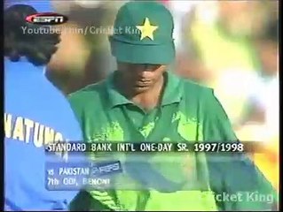 Muttiah Muralitharan 5 for 23 against Pakistan 1998 odi