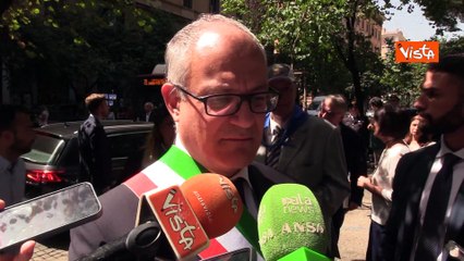 Gualtieri: "Ricordo bombardamento San Lorenzo fa pensare a Ucraina e a importanza cultura di pace"
