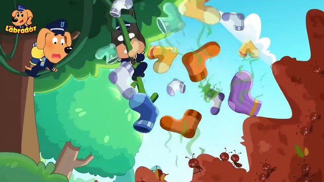 Baby was Taken by an Alien _ Detective Cartoon_ Safety Cartoons _ Kids Cartoon _ Sheriff Labrador