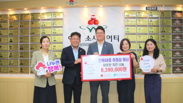 아이들에게 간식 보내는 그 아저씨, 또 치킨 '420마리' / YTN