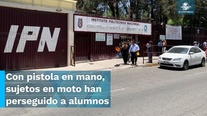 El miedo de ser asaltado al salir del CECyT No. 1