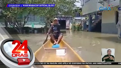 Hanggang baywang o hanggang dibdib na baha, perwisyo sa ilang taga-Calumpit, Bulacan | 24 Oras