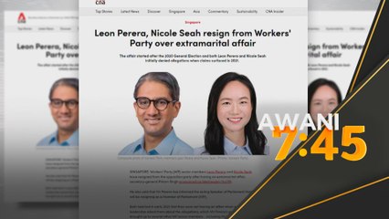 Dua ahli kanan parti pembangkang Singapura letak jawatan