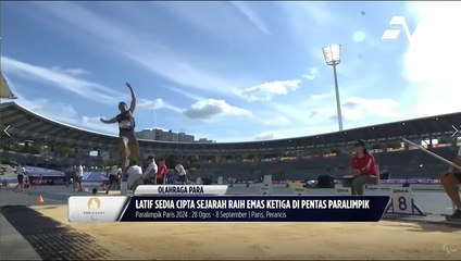 Tải video: Datuk Abdul Latif Romly sedia cipta sejarah raih emas 3 kali di pentas Paralimpik