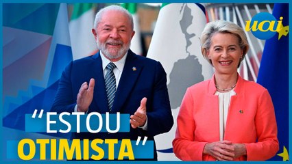 Lula está otimista com acordo com UE: 'Deve sair neste ano'