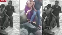 Üç çocuk annesi kadın, deniz kenarında fotoğraf için poz verdiği dalgalara kapılıp hayatını kaybetti