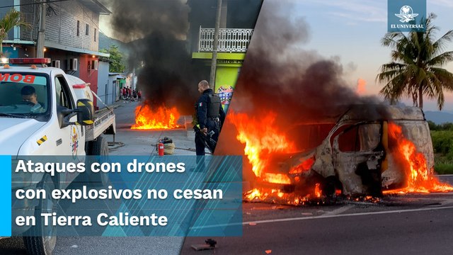 El terror de vivir bajo drones con explosivos en Apatzingán