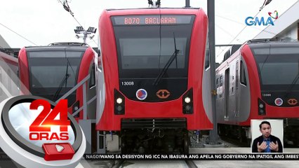 4th gen trainsets ng LRT-1, bibiyahe na bukas | 24 Oras