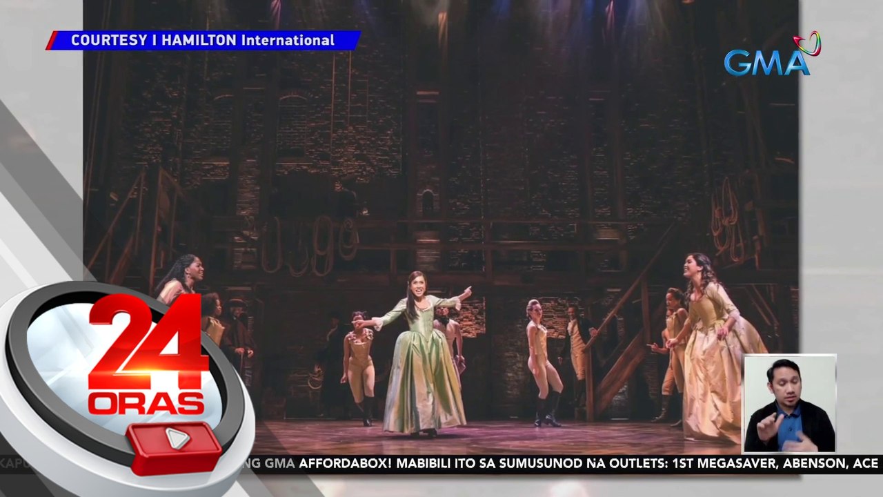 Rachelle Ann Go, gagampanan ulit ang character ni Eliza Hamilton sa musical | 24 Oras