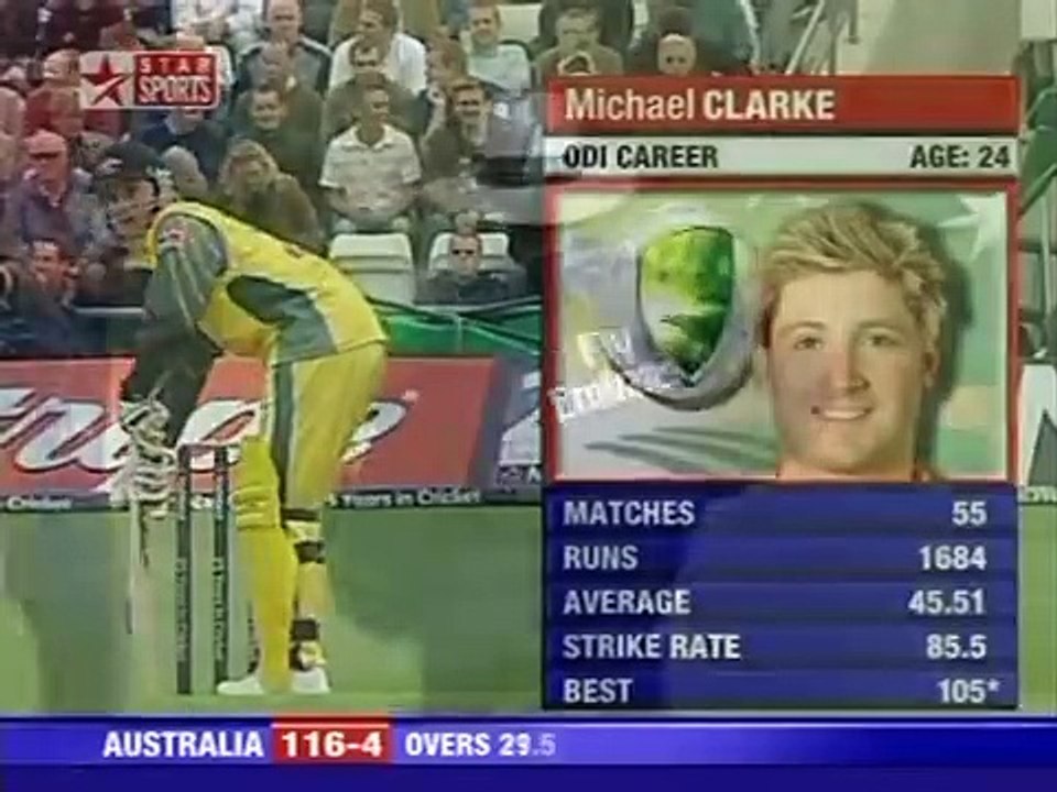 2005 Natwest Challenge 1st Match England v Australia at Headingley Jul 7th 2005