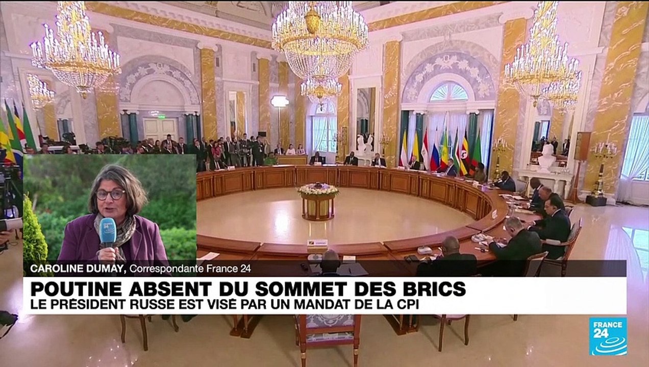Poutine n'ira pas à Johannesburg, le président russe ne participera pas au sommet des Brics