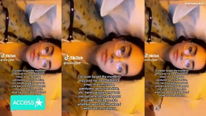 Kim Kardashian Reacts To TikToker Who Claims SKIMS Saved Her Life After Being Sh