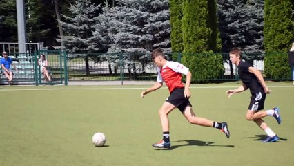 Wakacyjny turniej piłki nożnej w Malborku