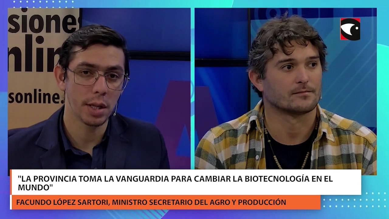 Facundo López Sartori, ministro secretario del agro y producción, dijo "Misiones es la provincia con mayor empuje agropecuario en el país"