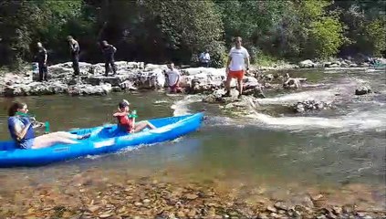 Le préfet de l'Ardèche au rapide des branches