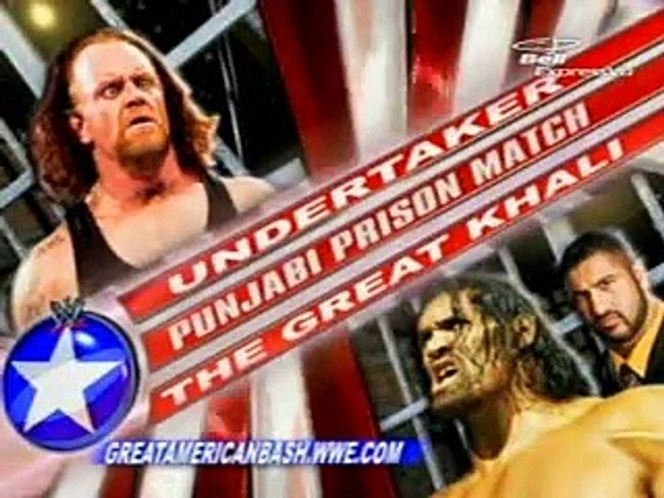 The Undertaker vs Big Show-Great American Bash 2006 Punjabi Prison