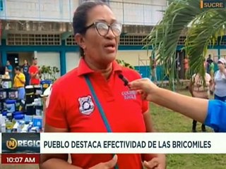 Sucre | Habitantes agradecen los trabajos realizados por las Bricomiles en centros educativos