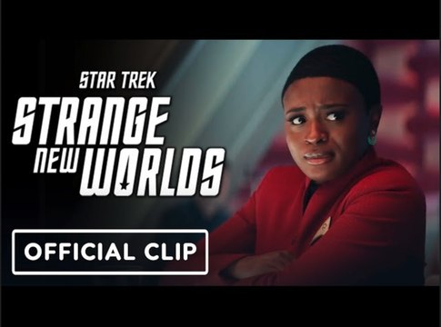 Star Trek: Strange New Worlds | James T. Kirk and Uhura Meet for the First Time Clip (2023)
